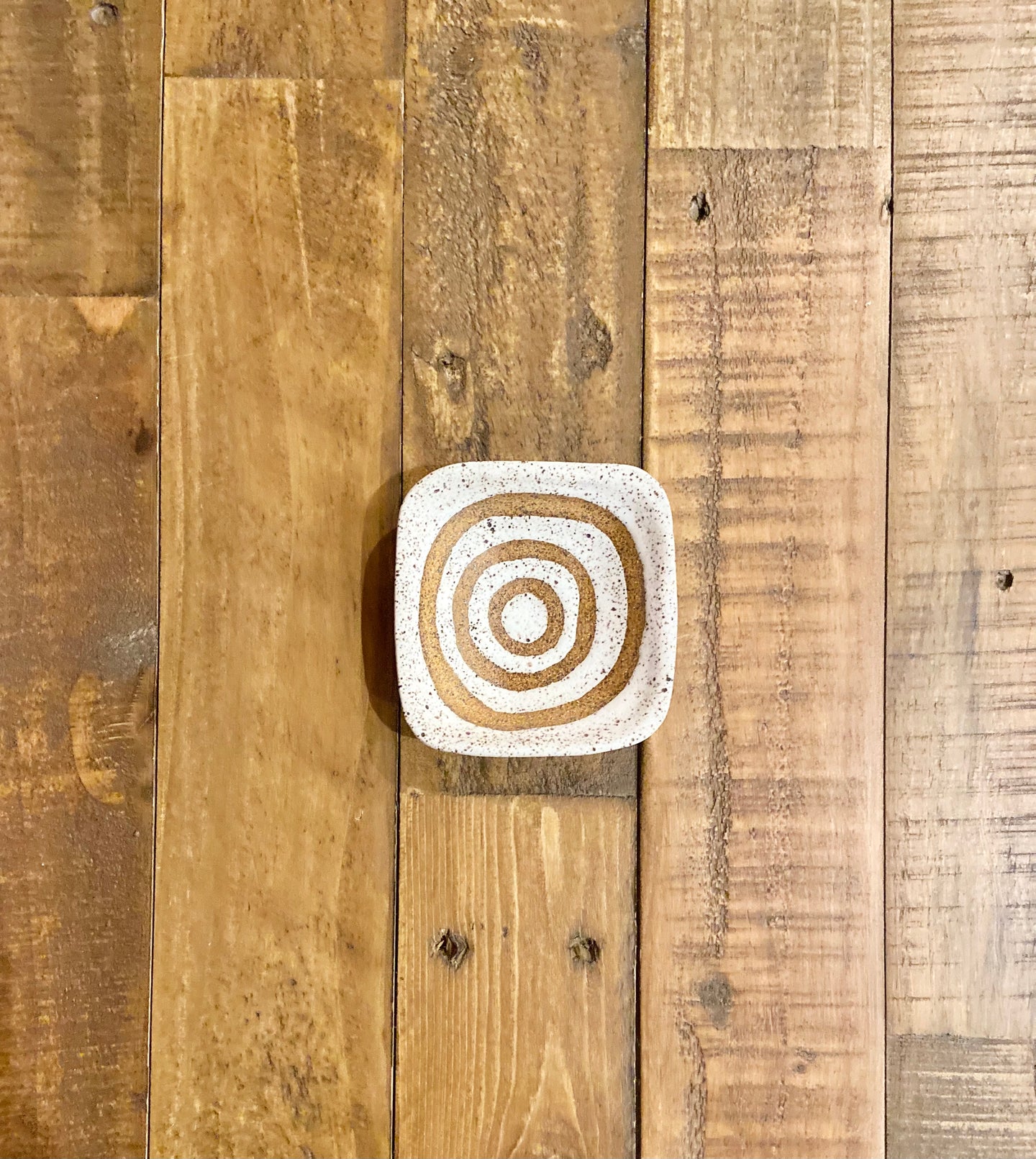 Zane Pottery Mini Dishes: Square