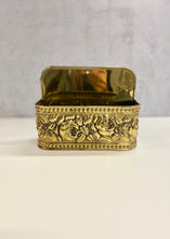 Load image into Gallery viewer, English Vintage Brass Floral Wall Plater
