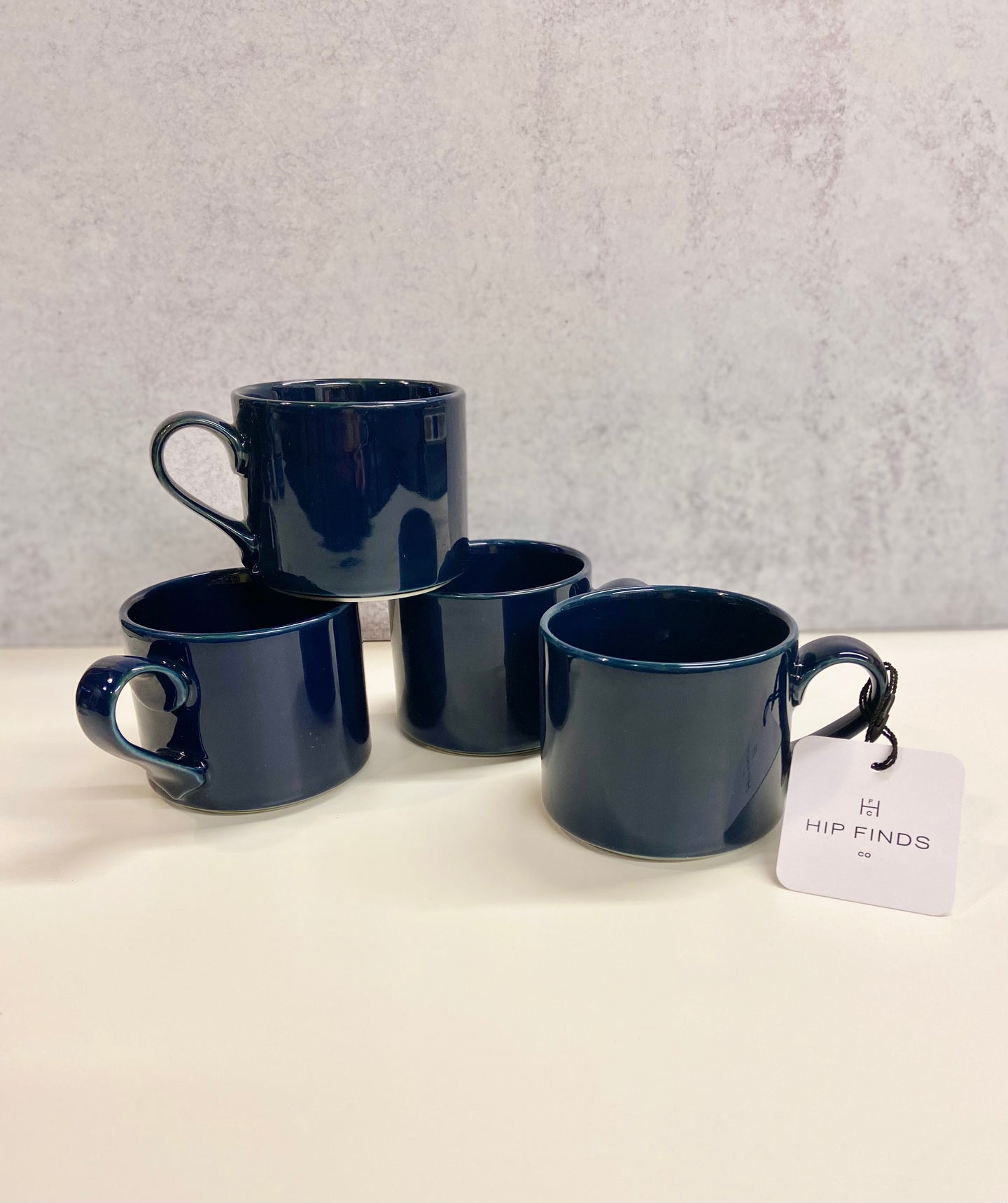 Set of 4 Dansk Mugs