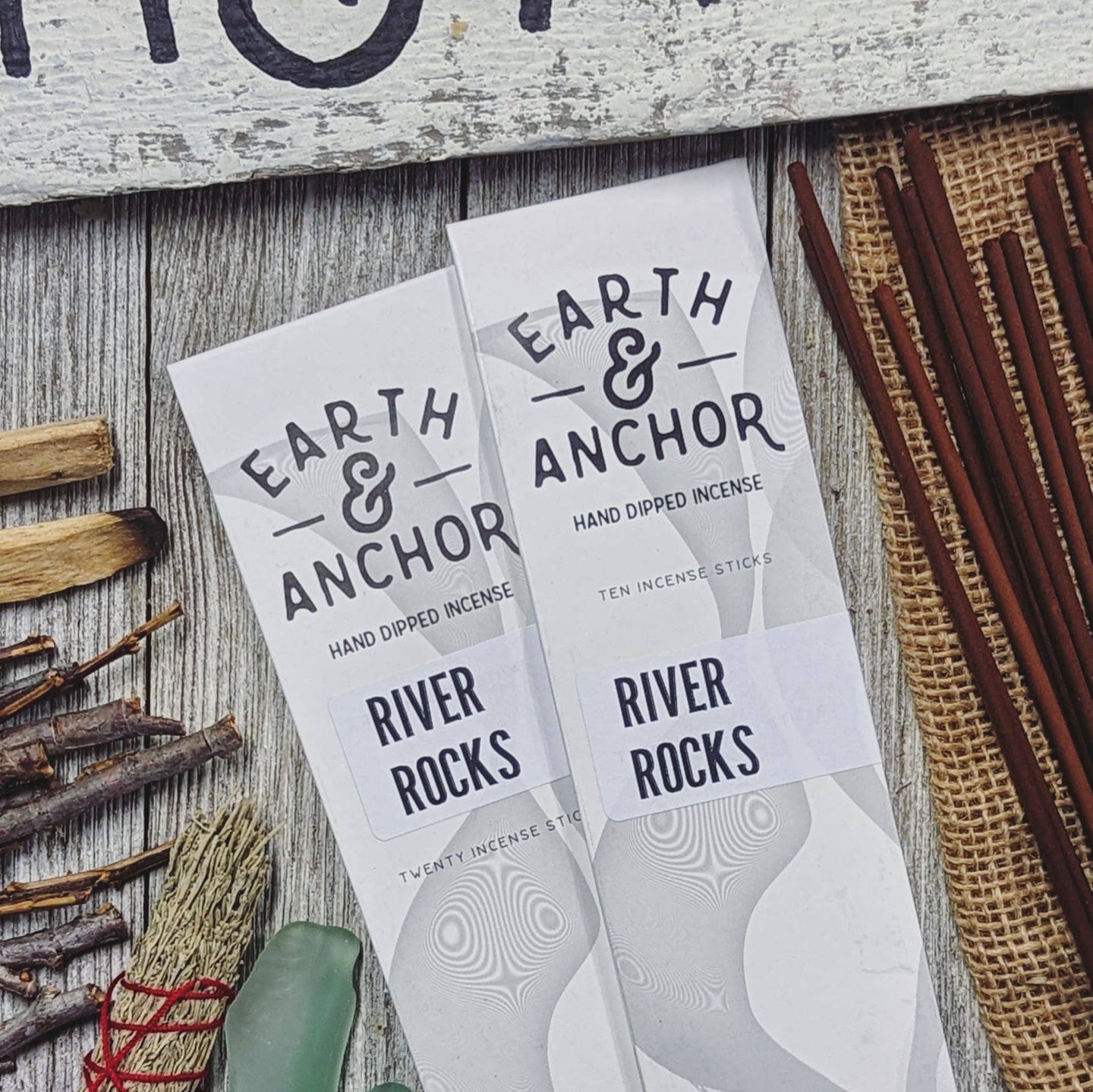 Earth & Anchor Soap Co. - River Rocks Incense