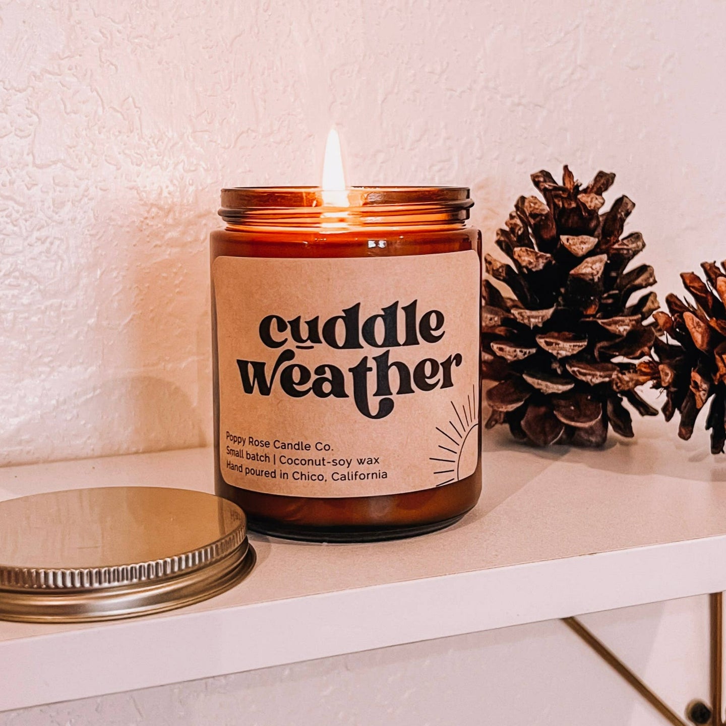 Cuddle Weather 8 oz Coconut Candle