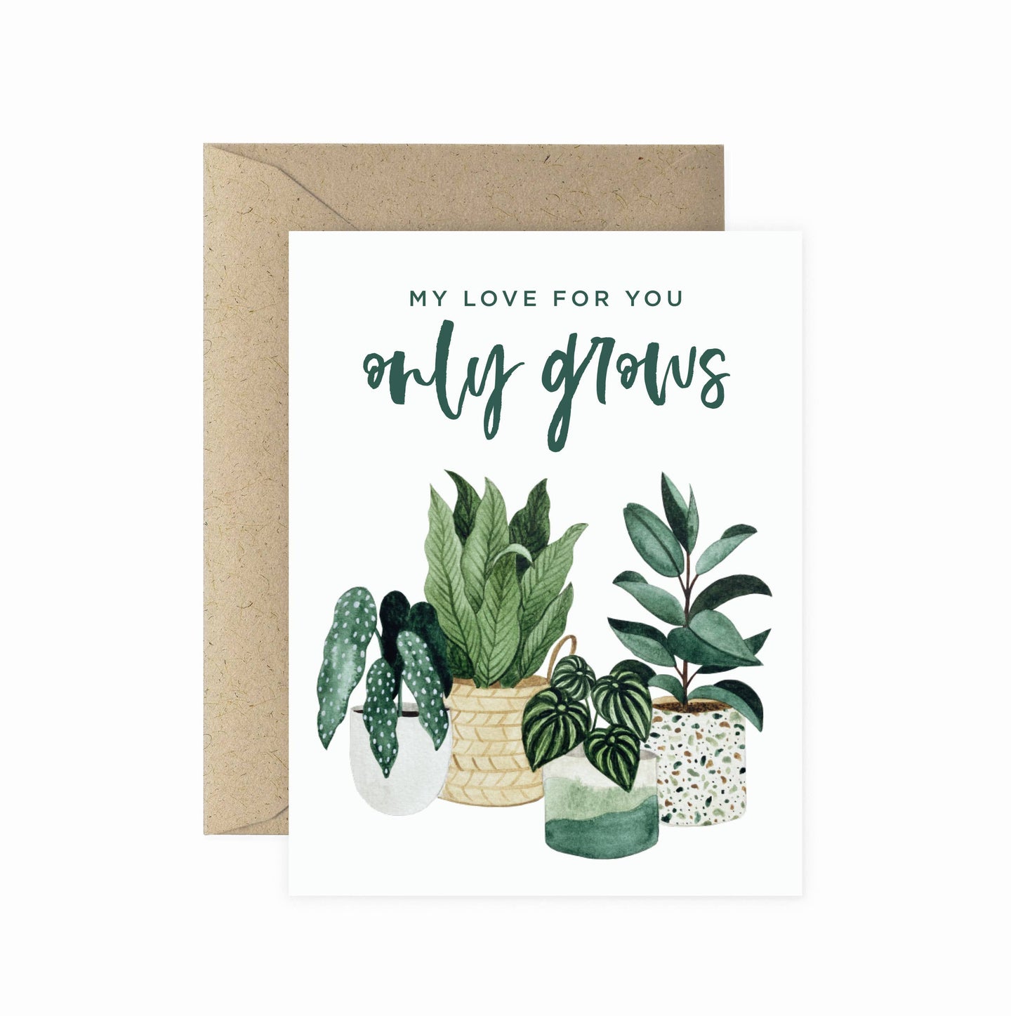 Love Grows Greeting Card