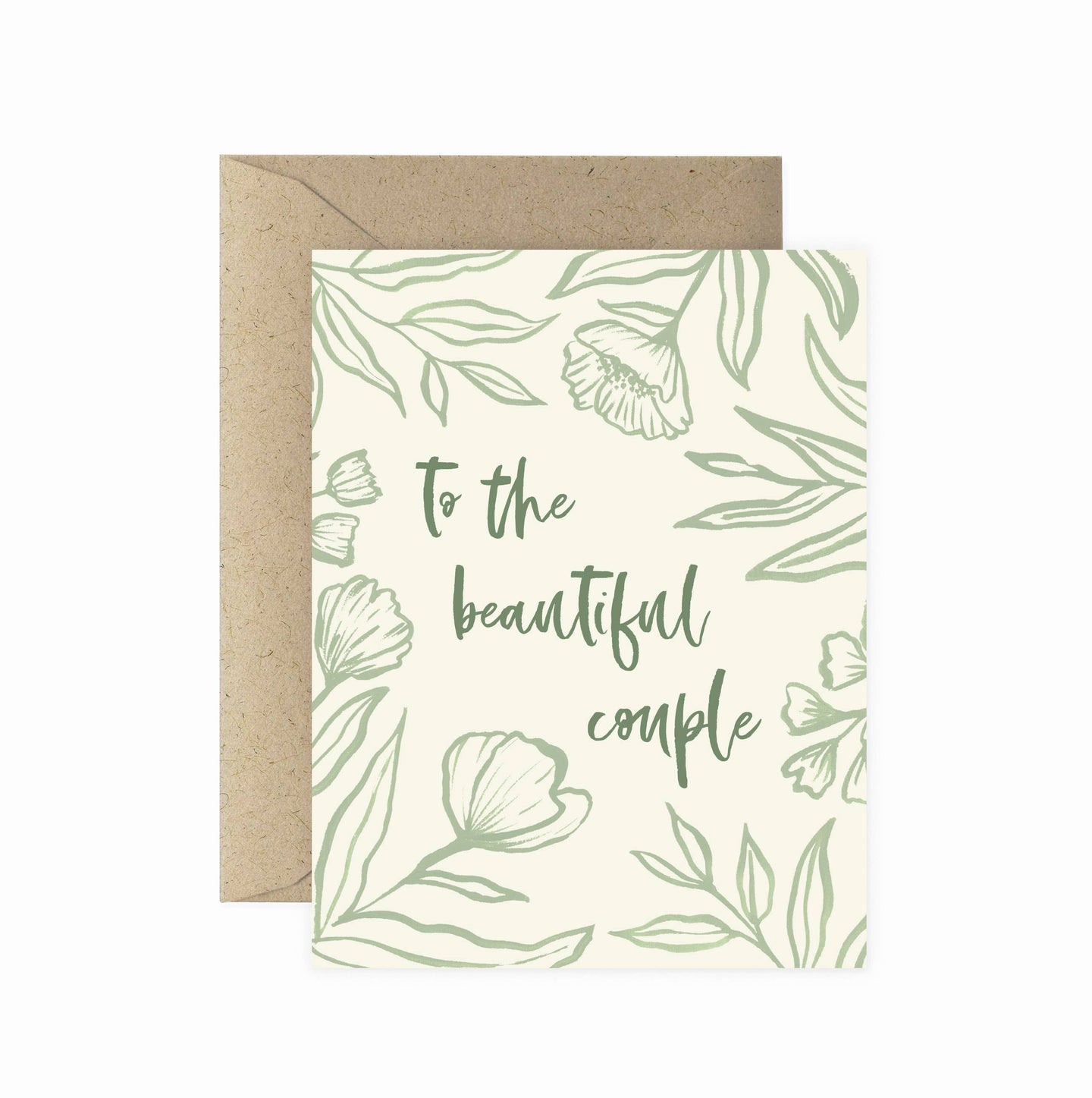 To The Beautiful Couple | Wedding Greeting Card