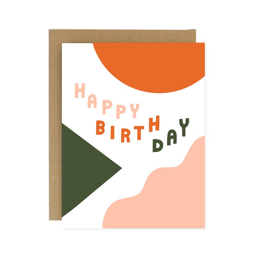Happy Birthday Shapes & Colors