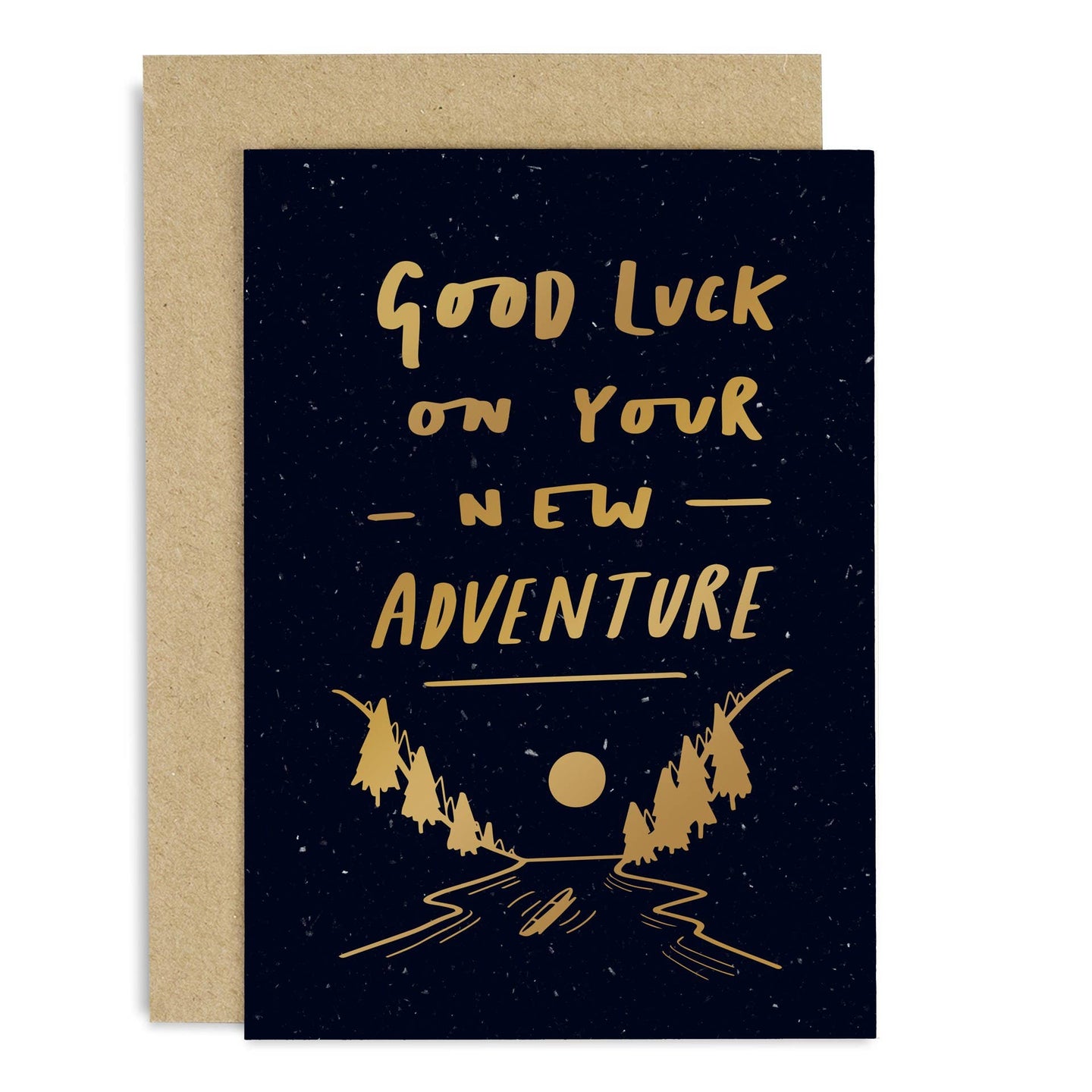 Good Luck New Adventure Copper Card