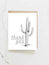 Load image into Gallery viewer, Maddon and Co - Cactus Thank You Card

