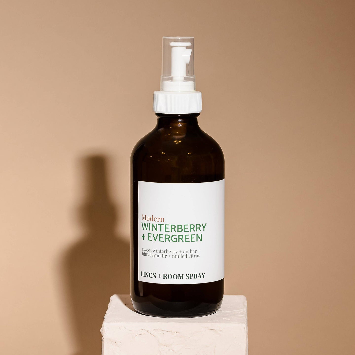 Room & Linen Spray - Winterberry + Evergreen
