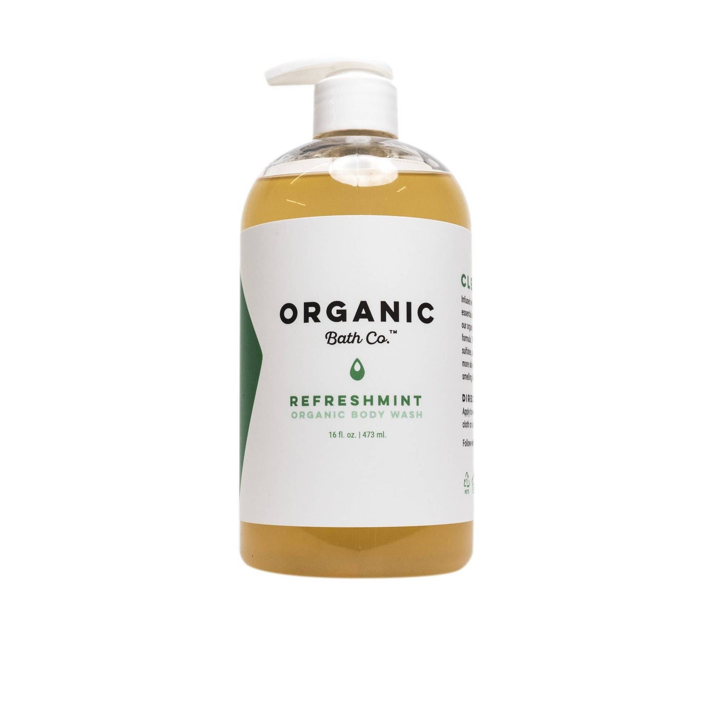 Organic Bath Co. - RefreshMint Organic Body Wash