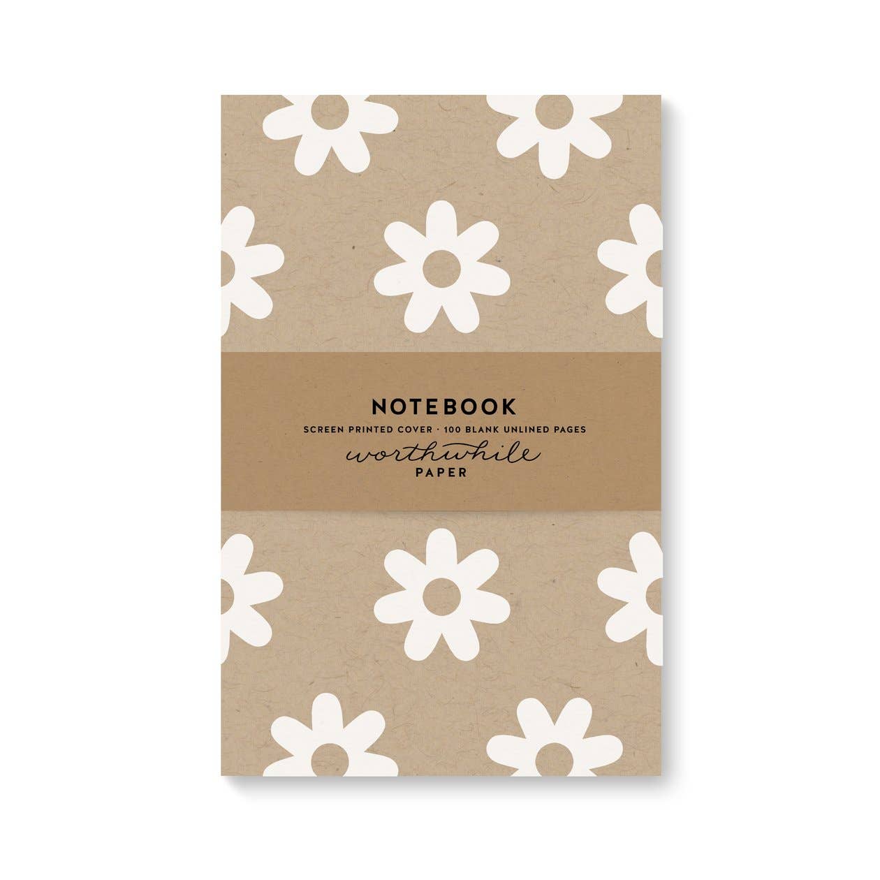 Notebook - Daisy Pattern