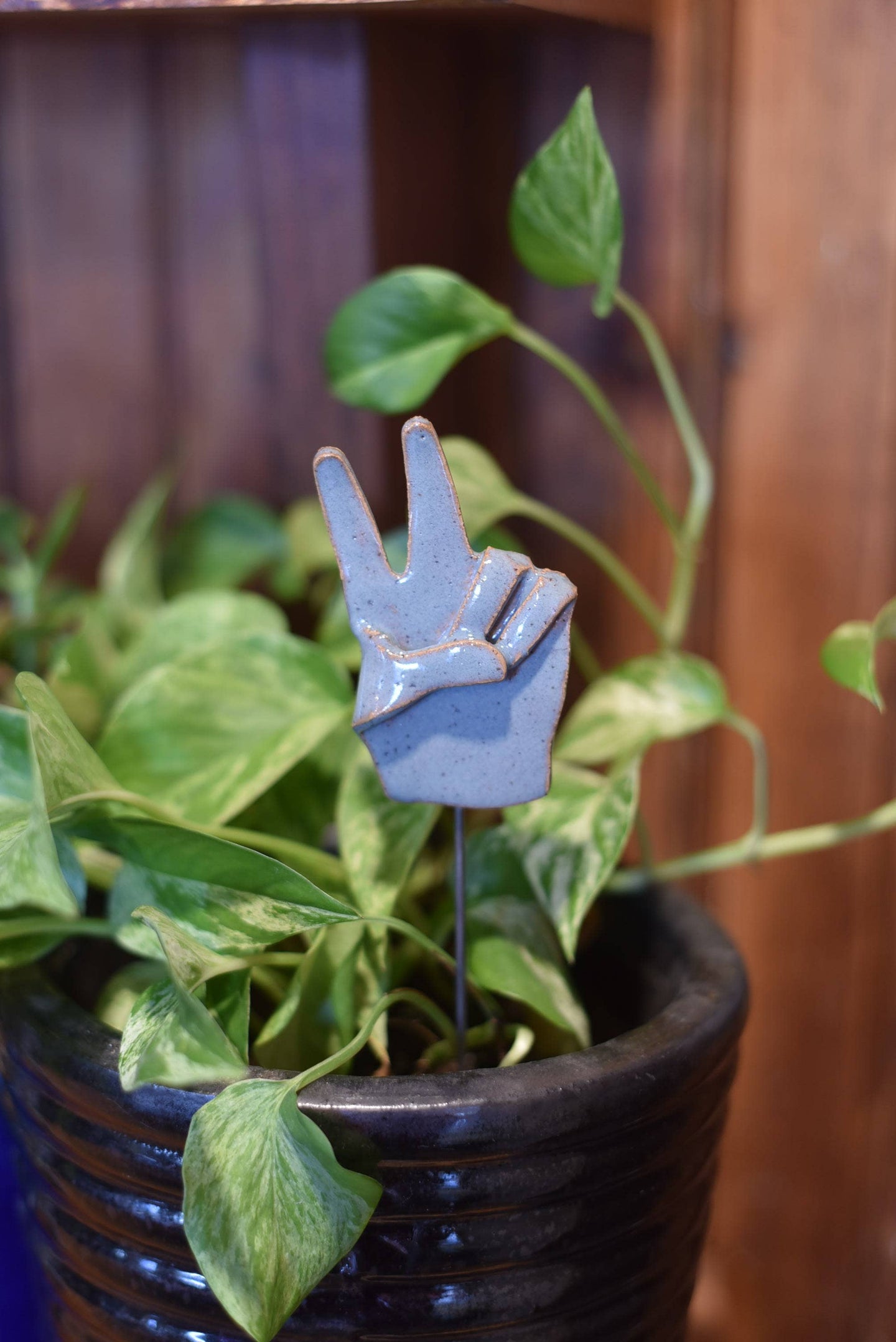 Mud & Maker - Plant Buddies - Peace Hands