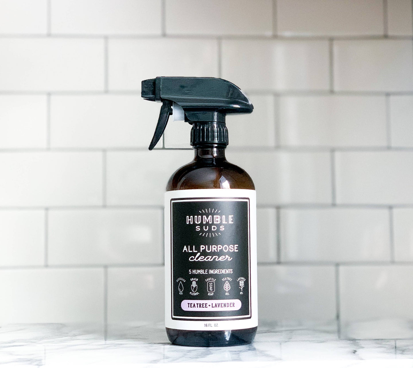 Tea Tree + Lavender All Purpose Cleaner - Glass 16 oz