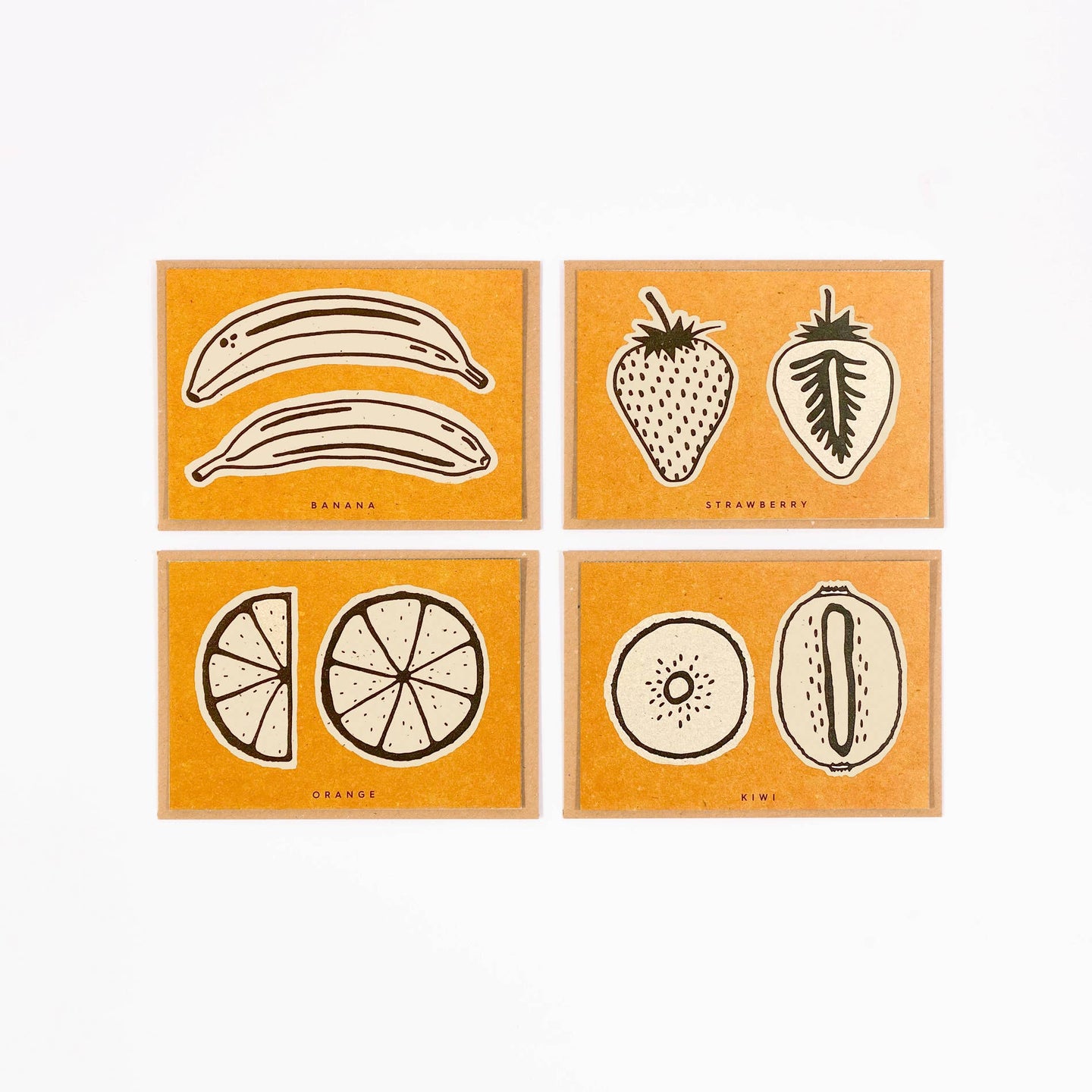 Fruit Recipe Notecard Pack (x4)