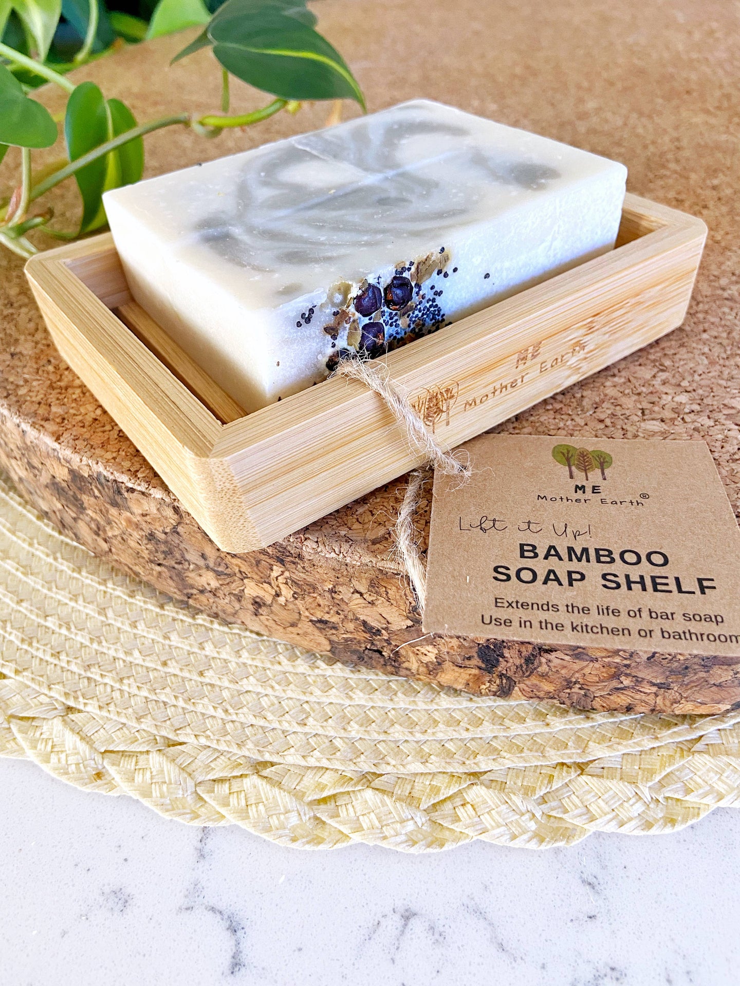 Lift it Up - Bamboo Soap Dish