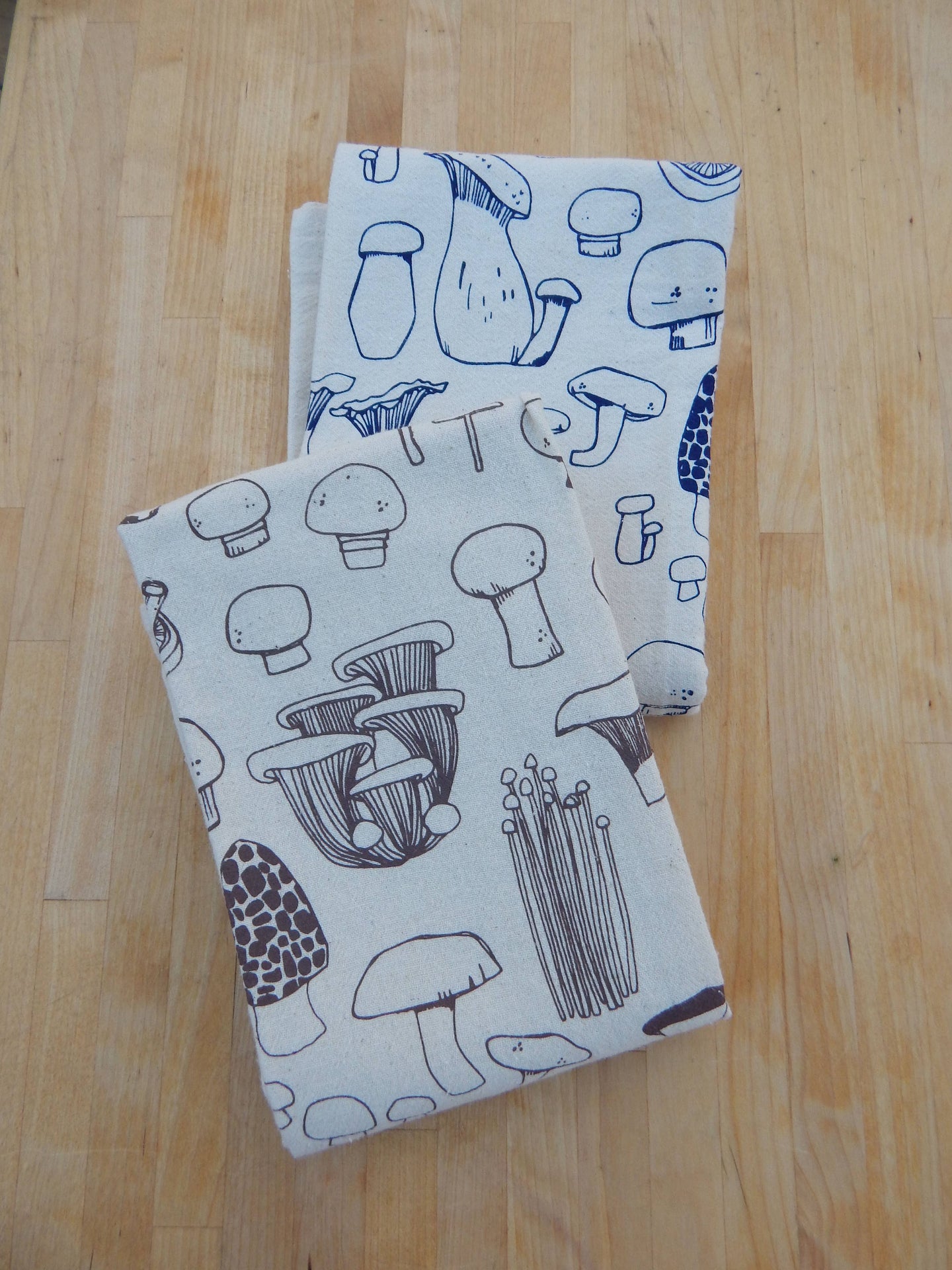 Mushroom Cotton Kitchen Towel, Tea Towel